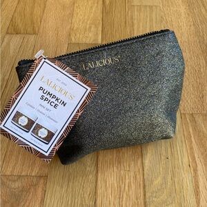 NEW Lalicious Mini Travel Sugar Scrub and Body Butter in Pumpkin Spice